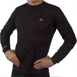 Fugate REMERA INTERIOR TÉRMICA HOMBRE BLANCA/NEGRA - Drymax