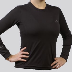 Fugate REMERA INTERIOR TÉRMICA MUJER NEGRA - Drymax